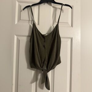 Truly Madly Deeply Dark Olive Camisole